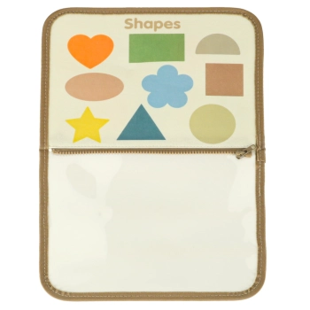 Tablica manipulacyjna sensoryczna montessori walizka dinozaury