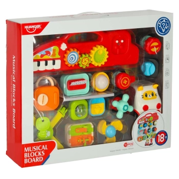 Tablica manipulacyjna interaktywna edukacyjna zabawka sensoryczna dla dzieci