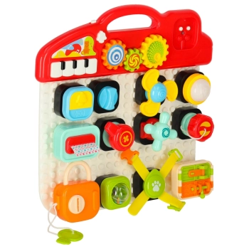 Tablica manipulacyjna interaktywna edukacyjna zabawka sensoryczna dla dzieci