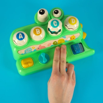 Wbijak gra zręcznościowa przebijak dinozaur wyskakujące zwierzątka