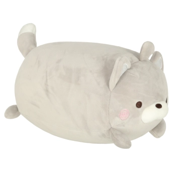 Poduszka podróżna 2w1 rogal pod kark do samolotu samochodu maskotka kot