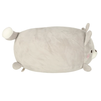 Poduszka podróżna 2w1 rogal pod kark do samolotu samochodu maskotka kot