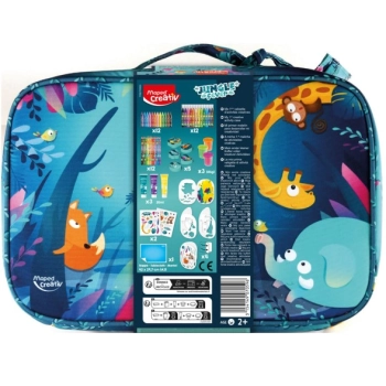 Walizeczka Jungle Fever z akcesoriami plastycznymi