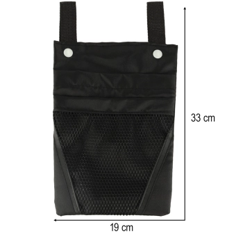 Torba na rower hulajnogę kierownicę telefon sakwa rowerowa czarna