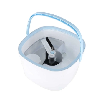 Mop obrotowy prostokątny płaski rotacyjny czysta brudna woda wyciskacz