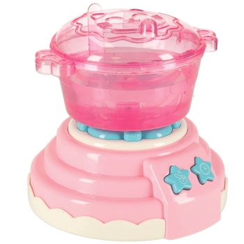 Klej żel kryształowy 3D crystal glue magiczna kuchnia szablony kreatywny zestaw 62 elementy różowy