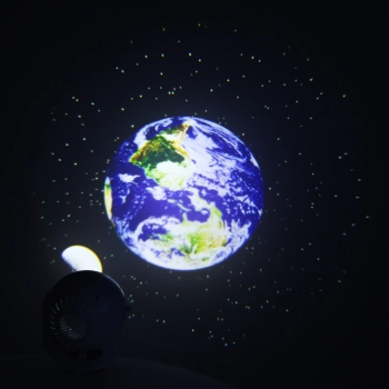 Projektor gwiazd nieba lampka nocna LED USB planetarium planety 12 dysków 360° timer