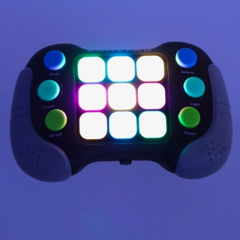 Gra Memory elektroniczna zręcznościowa antystresowa konsola light 4 tryby