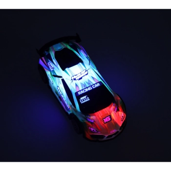 Samochód RC sportowy zdalnie sterowany na pilot auto wyścigowe drift z LED światłami zielony