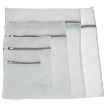 Worek siatka torba do prania bielizny ubrań spodni z zamkiem 9 szt