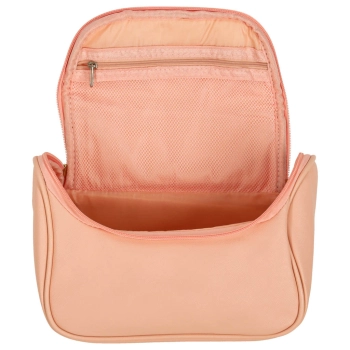 Kosmetyczka kuferek organizer podróżna damska męska pojemna na wakacje różowa