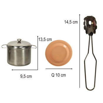 Zestaw Warzyw i Owoców do Krojenia 36 el. z Akcesoriami – Kreatywna Zabawa w Gotowanie