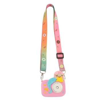 Aparat cyfrowy fotograficzny dla dzieci kamera zabawka + karta 32GB różowy syrenka