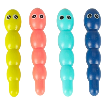 Zabawka sensoryczna wbijak dla niemowląt 8w1 Bibi-inn niebieska