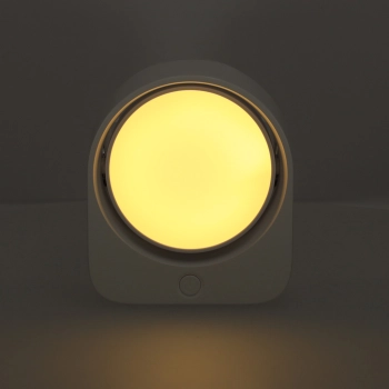 Lampka nocna z klipsem bezprzewodowa biurkowa do czytania biała