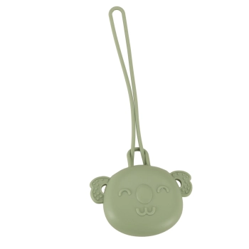 Naczynia silikonowe dla dzieci krab zestaw 19 elementów zielony