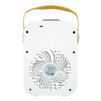 Klimatyzator klimator przenośny wentylator biurkowy nawilżacz 3w1 USB biały
