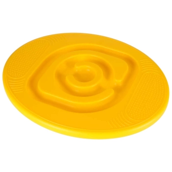 Równoważnia do balansowania deska z labiryntem dla dzieci żółta