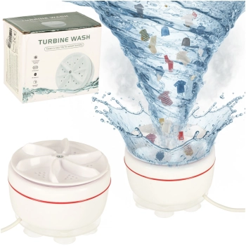 Pralka mini turystyczna przenośna wolnostojąca 5L USB