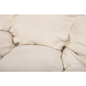 Poduszka LULILO na huśtawkę wiszącą bocianie gniazdo miękka ecru