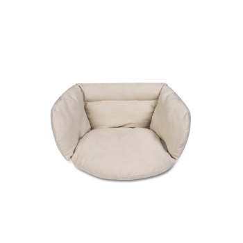 Poduszka LULILO na huśtawkę wiszącą bocianie gniazdo miękka ecru