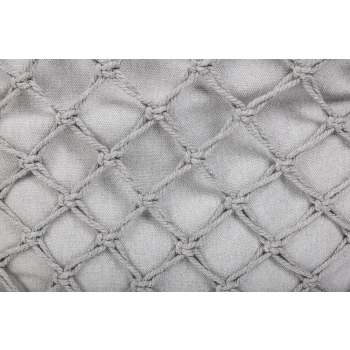 Huśtawka ogrodowa LULILO bocianie gniazdo z poduszką XXL szare 80cm 150kg