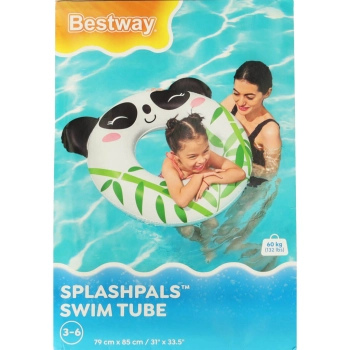 Kółko do pływania koło dmuchane dla dzieci BESTWAY 36351 panda 85-76cm
