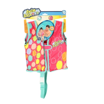 Kamizelka piankowa do pływania kapok dla dzieci BESTWAY 32176 11-19 kg różowa