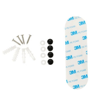 Wieszak uchwyt na ręcznik papierowy kuchenny obrotowy loft czarny