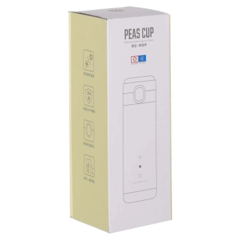 Kubek termiczny z ustnikiem termos LED 420ml róż