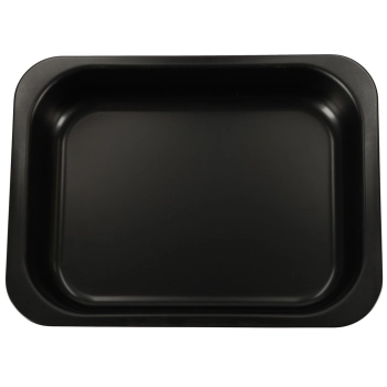 Blacha do pieczenia tortownica forma do ciast wypieków uniwersalna 29cm x 22cm x 6cm czarna