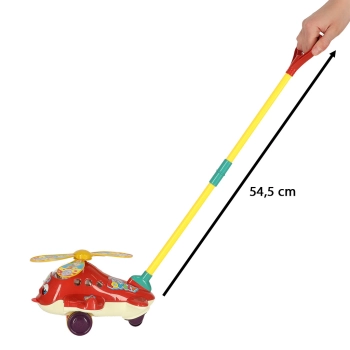 Pchacz na kiju samolot helikopter z dźwiękiem