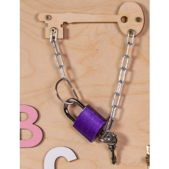 Tablica manipulacyjna drewniana 75 x 50 cm