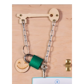 Tablica manipulacyjna drewniana 75 x 50 cm