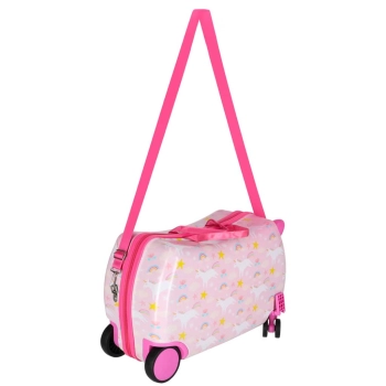 Walizka podróżna dla dzieci na kółkach bagaż podręczny jednorożec