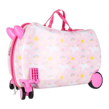 Walizka podróżna dla dzieci na kółkach bagaż podręczny jednorożec