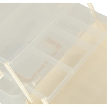 Organizer na leki pojemnik pudełko kasetka apteczka duży XL na zamek skrzynka 29x16x15cm