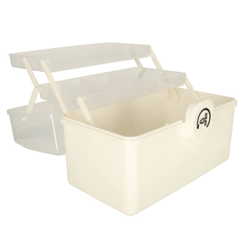 Organizer na leki pojemnik pudełko kasetka apteczka duży XXL na zamek skrzynka 34x19x22,5cm