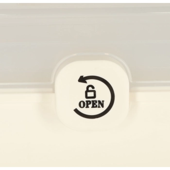 Organizer na leki pojemnik pudełko kasetka apteczka duży XXL na zamek skrzynka 34x19x22,5cm