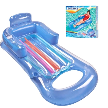 Materac dmuchany fotel BESTWAY 43028 niebieski