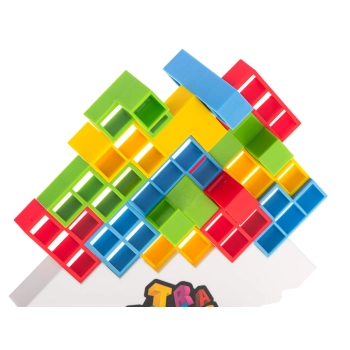 Gra zręcznościowa montessori gra logiczna układanka balansująca klocki tetris