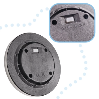 Lampy ogrodowe solarne najazdowe gruntowe czujnik zmierzchu wbijane świecący dysk 8LED 12szt. zimny biały