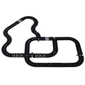 Puzzle kreatywne 2w1 droga jezdnia 40 elementów