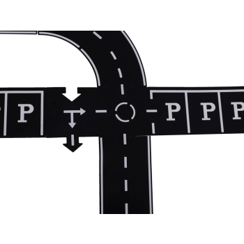 Puzzle kreatywne 2w1 droga jezdnia 40 elementów