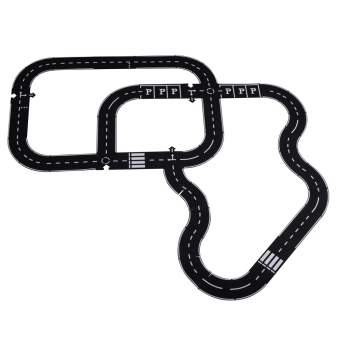 Puzzle kreatywne 2w1 droga jezdnia 40 elementów