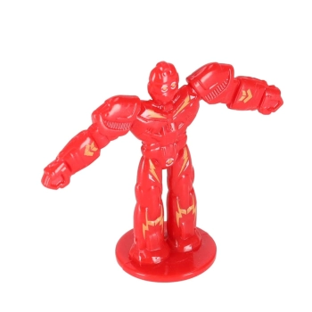 Domino klocki tor z wyrzutnią samolotów rakiet