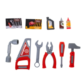 Warsztat zestaw majsterkowicza stolik + narzędzia 65el.