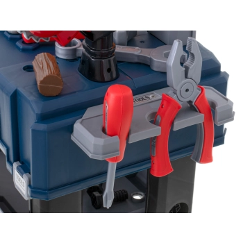 Warsztat zestaw majsterkowicza stolik + narzędzia 65el.