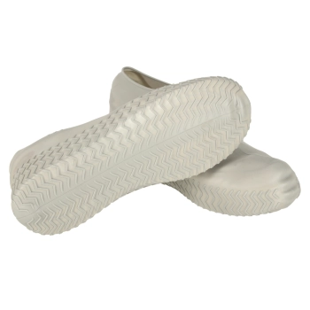 Nakładki przeciwdeszczowe na buty ochraniacze nieprzemakalne przeciwdeszczowe kalosze M szare roz. 35-38