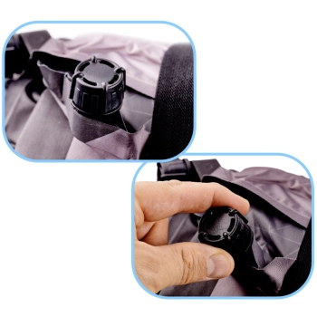 Materac łóżko do samochodu auta bagażnika dmuchany 170x128cm czarne